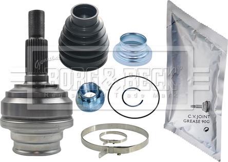 Borg & Beck BCJ1364 - Комплект ШРУСа, приводной вал, шарнир abcparts.ee