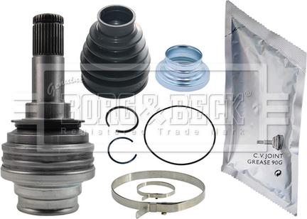 Borg & Beck BCJ1365 - Комплект ШРУСа, приводной вал, шарнир abcparts.ee