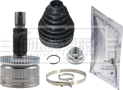 Borg & Beck BCJ1339 - Комплект ШРУСа, приводной вал, шарнир abcparts.ee