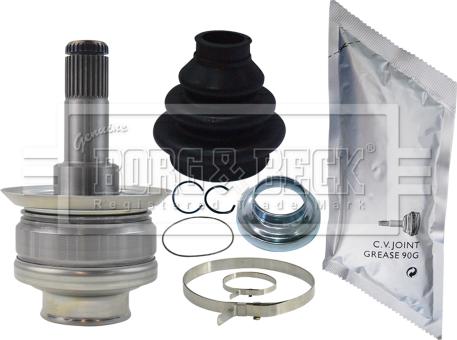 Borg & Beck BCJ1324 - Комплект ШРУСа, приводной вал, шарнир abcparts.ee