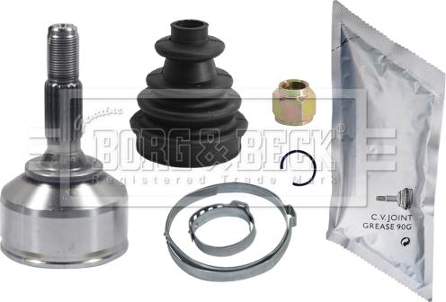 Borg & Beck BCJ1246 - Комплект ШРУСа, приводной вал, шарнир abcparts.ee
