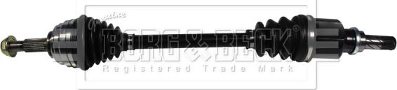 Borg & Beck BDS1491 - Приводной вал abcparts.ee