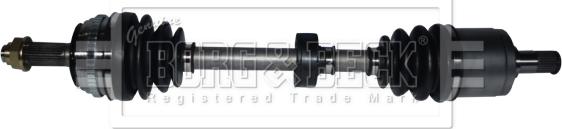 Borg & Beck BDS1481 - Приводной вал abcparts.ee