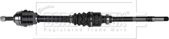 Borg & Beck BDS1513 - Приводной вал abcparts.ee