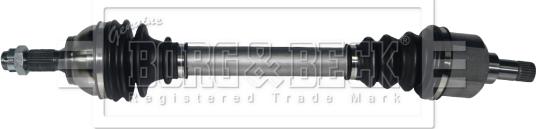Borg & Beck BDS1094 - Приводной вал abcparts.ee