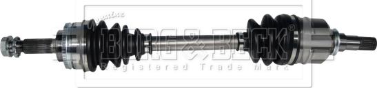 Borg & Beck BDS1092 - Приводной вал abcparts.ee