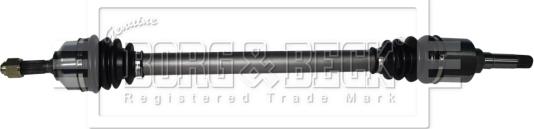 Borg & Beck BDS1050 - Приводной вал abcparts.ee