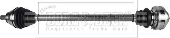 Borg & Beck BDS1063 - Приводной вал abcparts.ee