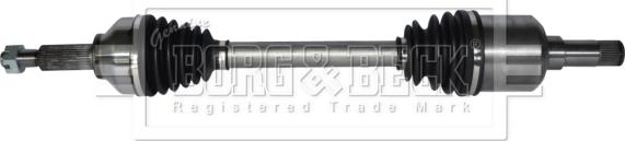 Borg & Beck BDS1002 - Приводной вал abcparts.ee