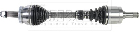 Borg & Beck BDS1394 - Приводной вал abcparts.ee