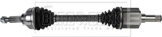 Borg & Beck BDS1314 - Приводной вал abcparts.ee