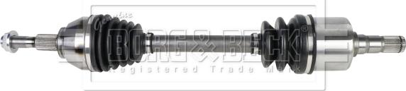 Borg & Beck BDS1326 - Приводной вал abcparts.ee