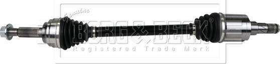 Borg & Beck BDS1236 - Приводной вал abcparts.ee