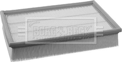 Borg & Beck BFA2019 - Воздушный фильтр двигателя abcparts.ee