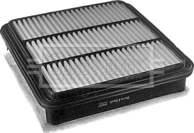Borg & Beck BFA2227 - Воздушный фильтр двигателя abcparts.ee