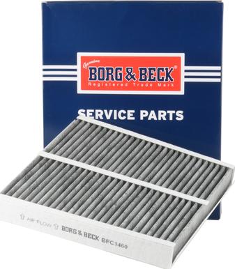 Borg & Beck BFC1460 - Фильтр воздуха в салоне abcparts.ee