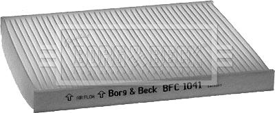 Borg & Beck BFC1041 - Фильтр воздуха в салоне abcparts.ee