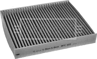 Borg & Beck BFC1111 - Фильтр воздуха в салоне abcparts.ee