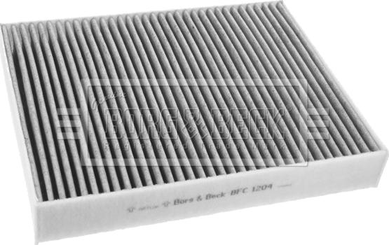 Borg & Beck BFC1204 - Фильтр воздуха в салоне abcparts.ee