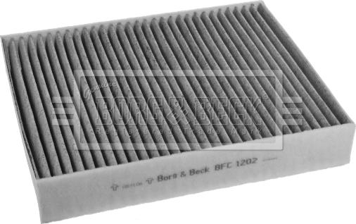 Borg & Beck BFC1202 - Фильтр воздуха в салоне abcparts.ee