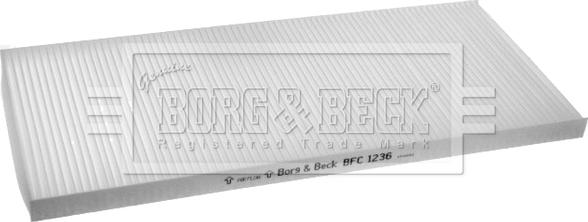 Borg & Beck BFC1236 - Фильтр воздуха в салоне abcparts.ee