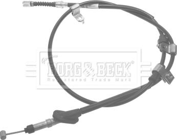 Borg & Beck BKB1937 - Тросик, cтояночный тормоз abcparts.ee