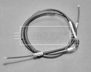 Borg & Beck BKB1401 - Тросик, cтояночный тормоз abcparts.ee