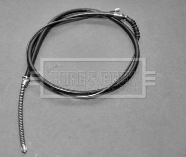 Borg & Beck BKB1532 - Тросик, cтояночный тормоз abcparts.ee