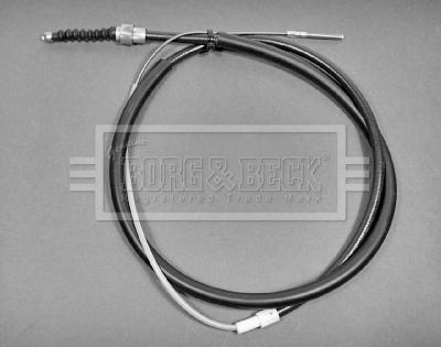 Borg & Beck BKB1086 - Тросик, cтояночный тормоз abcparts.ee