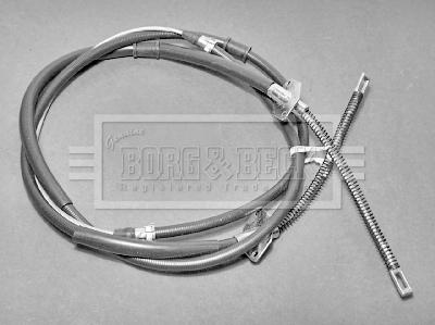 Borg & Beck BKB1162 - Тросик, cтояночный тормоз abcparts.ee