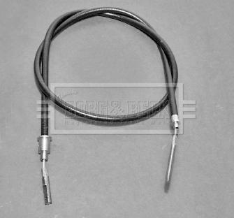 Borg & Beck BKB1105 - Тросик, cтояночный тормоз abcparts.ee