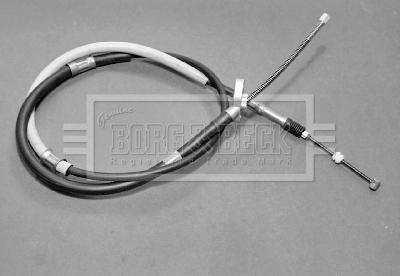 Borg & Beck BKB1839 - Тросик, cтояночный тормоз abcparts.ee