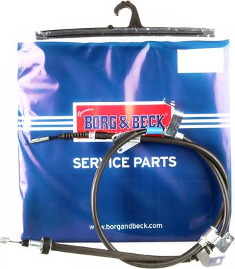 Borg & Beck BKB3949 - Тросик, cтояночный тормоз abcparts.ee