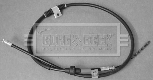 Borg & Beck BKB3439 - Тросик, cтояночный тормоз abcparts.ee