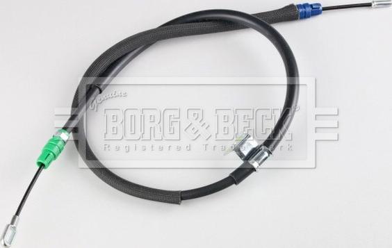 Borg & Beck BKB3873 - Тросик, cтояночный тормоз abcparts.ee
