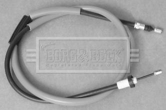 Borg & Beck BKB3204 - Тросик, cтояночный тормоз abcparts.ee