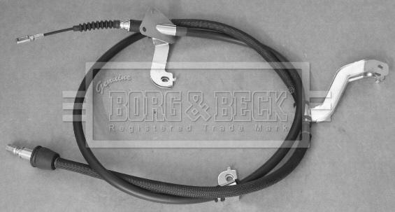 Borg & Beck BKB3745 - Тросик, cтояночный тормоз abcparts.ee