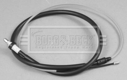 Borg & Beck BKB2903 - Тросик, cтояночный тормоз abcparts.ee