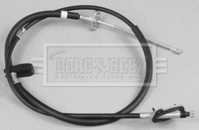 Borg & Beck BKB2492 - Тросик, cтояночный тормоз abcparts.ee