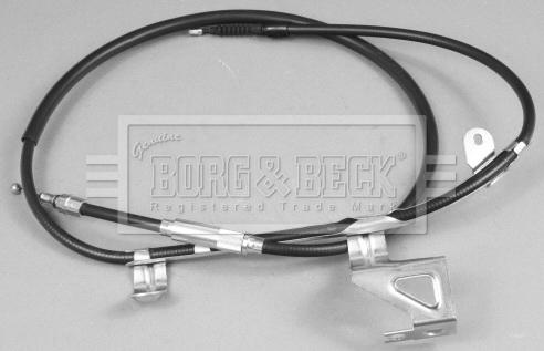 Borg & Beck BKB2893 - Тросик, cтояночный тормоз abcparts.ee