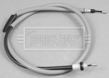 Borg & Beck BKB2883 - Тросик, cтояночный тормоз abcparts.ee