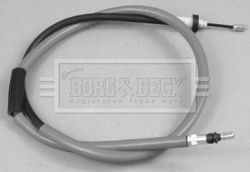 Borg & Beck BKB2882 - Тросик, cтояночный тормоз abcparts.ee