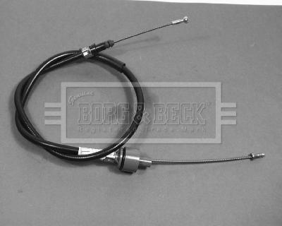 Borg & Beck BKC1166 - Трос, управление сцеплением abcparts.ee
