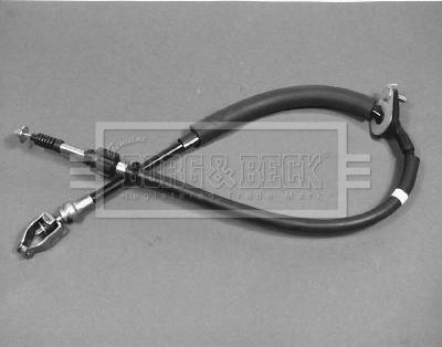 Borg & Beck BKC1341 - Трос, управление сцеплением abcparts.ee