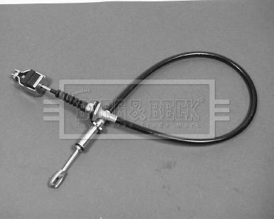 Borg & Beck BKC1274 - Трос, управление сцеплением abcparts.ee