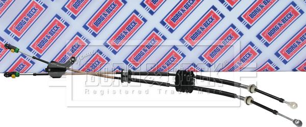 Borg & Beck BKG1360 - Трос, наконечник, ступенчатая коробка передач abcparts.ee