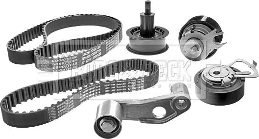 Borg & Beck BTK1004 - Комплект зубчатого ремня ГРМ abcparts.ee