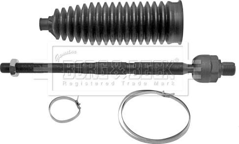 Borg & Beck BTR4828K - Осевой шарнир рулевой тяги, внутренний abcparts.ee