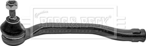 Borg & Beck BTR5602 - Наконечник рулевой тяги, шарнир abcparts.ee