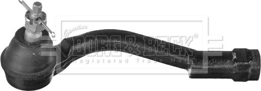 Borg & Beck BTR6016 - Наконечник рулевой тяги, шарнир abcparts.ee